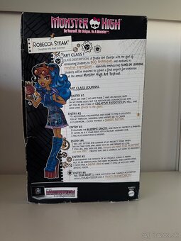 Predám Monster High Robecca Steam Art Class - 5