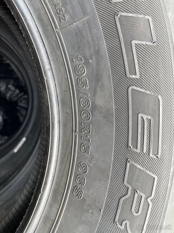 Nové Celoročné Bidgestone Dueler H/T 684 ll 195/80 R15 96S - 5