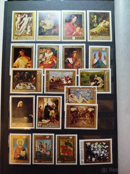 umenie - partia známok - 5