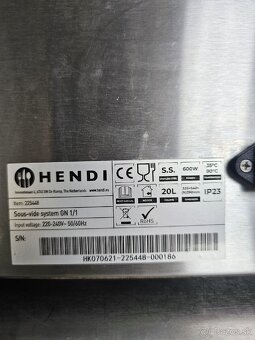 HENDI SOUS VIDE GN 1/1 typ 225448 - 5