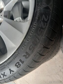 Al. disky s pneumatikami BMW 5x120 R18 - 5