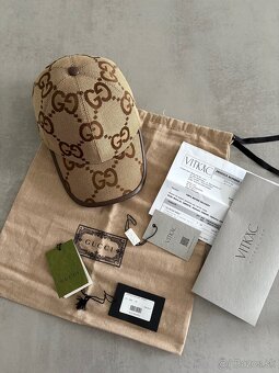 Gucci originál šiltovka GG Jumbo , aktuálna cena 420€ - 5