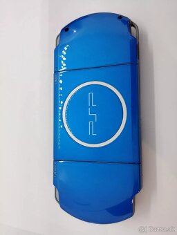 PSP 3000 rare Blossom Blue včetně boxu - 5