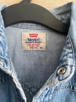 Levi’s rifľová košeľa – veľkosť M (sedí aj na L) - 5
