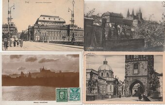 Staré pohľadnice Prag Praha 20 kusov - 5