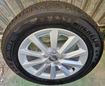 Atraktívne hliníkové disky AUDI - 5x100 r16 - 5
