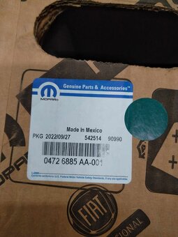 18" originál alu JEEP,FIAT,DODGE,CHRYSLER + TPMS. - 5