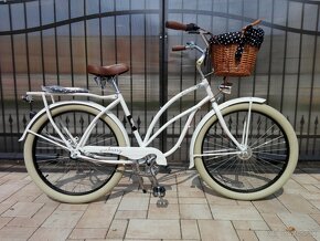 Dámsky retro bicykel CRUISER EMBASSY 3 rýchlostný  nový - 5