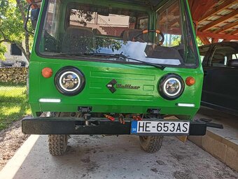 Tatra,v3s,multicar led svetla 178mm 7' (angel eyes) - 5