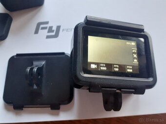 GoPro HERO5 Black + Gimbal Feiyu Tech G5 + 10ks baterii, atd - 5