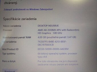 predám základnú dosku pre notebook Hp probook 6465b - 5