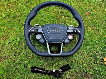 VYHRIEVANY AUDI VOLANT - sport - START/STOP ovladanie - 5