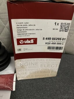 Homokineticky kĺb  fabia 1.2 - 5