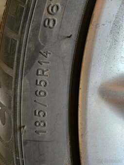 Alu disky 4x108, 185/65 R14 - 5
