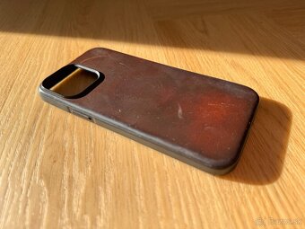 Horween Leather NOMAD kryt s Magsafe na iPhone 13 Pro Max - 5