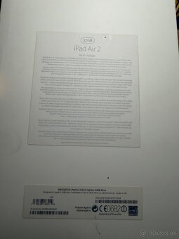 Apple iPad Air 2 Cellular 32GB - 5