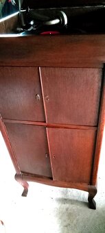 starožitný kľukový salónny gramafón r.v.1919 Lipsko - 5