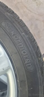 Vw škoda alu disky + pneu R17 215/55 - 5