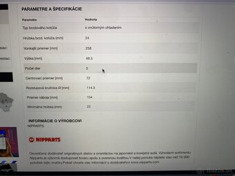 Brzdové kotúče MAZDA, FORD - 5