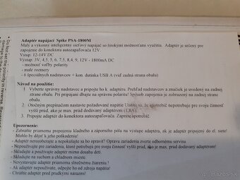 Adaptér menič napätia - 5