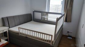 Čalúnená posteľ Fines 180x200 s úložným priestorom a matrac - 5
