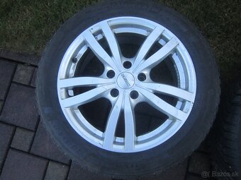 17" AL disky Dezent so zimnymi pneu 215/55R17 94H - VW grou - 5