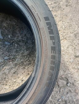 Predám pneumatiky letné  245/40/18 - 5