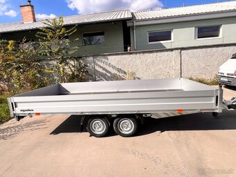 Predám prívesný dvojnápravový vozík značky Agados Adam 12 - 5