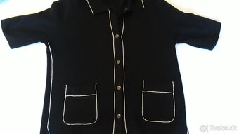 dámsky kardigan čierny - S - 5