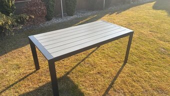 Hliníkový záhradný stôl 176x90 - 5