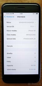 TOP STAV iPhone SE 2020 64GB original 100%baterka - 5