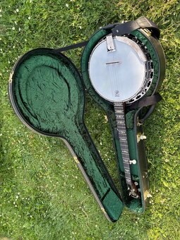 Predám 5 strunové banjo Deering Deluxe - 5