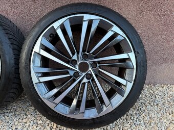 Alu disky Skoda Superb IV L&K R19 + zimné pneumatiky - 5
