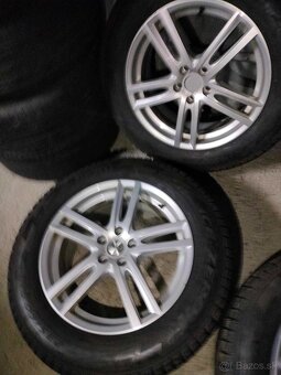 ❄️4ks alu disky orig. Dezent 5x108 R18 pneu 235/60 8mm - 5