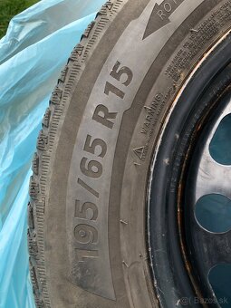195/65 R15 Michelin Zimné Pneu - 5