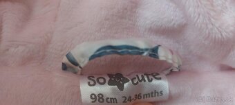 Dievčenská zimušná bunda 98 / Nová - 5