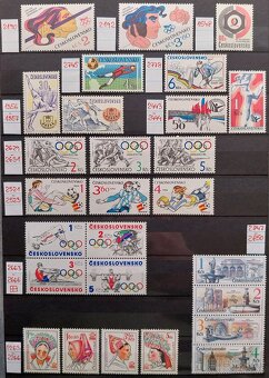 Známky ČESKOSLOVENSKO – 4 - 5