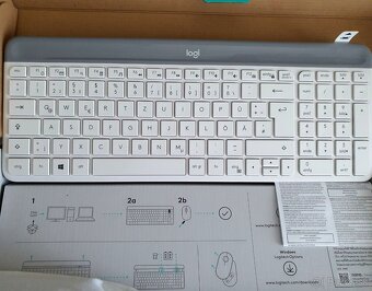 Logitech Slim Combo MK470 nová - 5