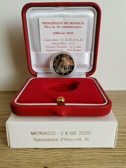 2€ mince MONACO PROOF 2019-2024 - 5