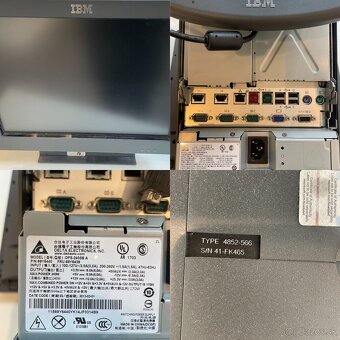 pokladne 2x IBM 4840 4852-566 - 5