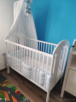 Predám detskú postieľku a prebalovaci pult - 5