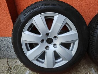 original disky 5x112 R16 s pneu 205/55 R16 - 5