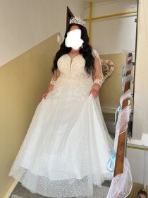 Svadobné šaty pre moletku - 5