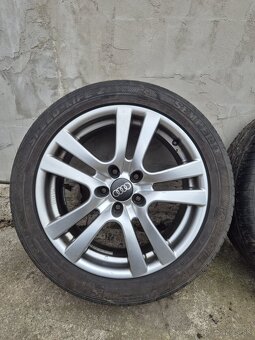 Predám elektróny a pneumatiky 5x112 235/45/R17 - 4ks - 5