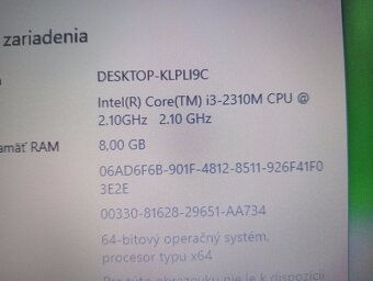 Hp probook 6560b ,Intel® Core™i3 , 8gb ram ,ssd , RS232 - 5