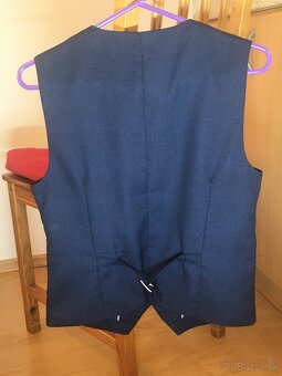 🟦Predám chlapčenské sako H&M s vestou🟦 - 5