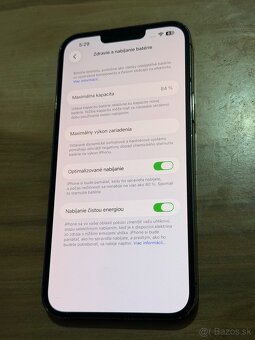 Predám Apple IPhone 13 PRO MAX 256GB Black Základné Známky - 5