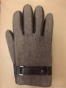 Pánske kožené rukavice zn. Baťa - 5