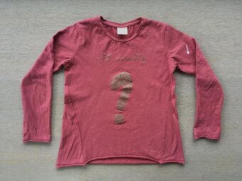 nové dievčenske tricko s visačkou, velkost 122 - 5