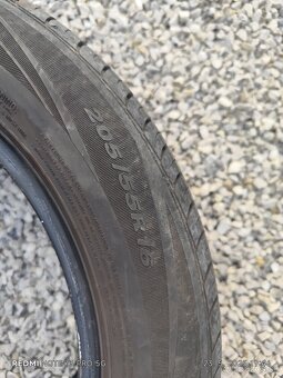 Predám pneumatiky 205/55/R16 - 5